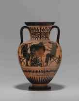 Amphora With An Episode From The Myth Of Medea Greek (Attic), 520 - 500 B.C. Ceramic Courtesy of Phoenix Ancient Art